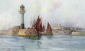 Early 20th Century Penzance Print, Cornwall 1908