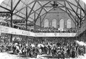 The Peoples Market, Whitechapel, London, 1868 The Peoples Market, Whitechapel, London, 1868