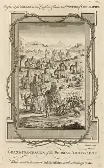 18th Century Politics Prints: Persian Embassy