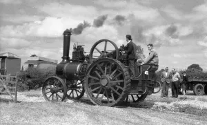 Burrell General Purpose Engine Print, 1901 Steam Engine