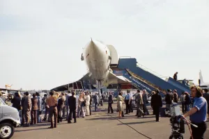 Concorde at Farnborough Print, 1976