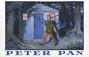 Peter Pan Print: 1904 Duke of Yorks Theatre Illustration