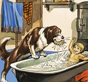 Peter Pan Lithograph Print