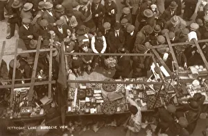 Petticoat Lane, London - Birds eye view Petticoat Lane, London - Birds eye view
