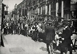 Petticoat Lane Market, East End of London Petticoat Lane Market, East End of London