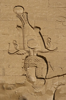 The pharaoh Ptolemy XII Neo Dionysos Edfu. Egypt The pharaoh Ptolemy XII Neo Dionysos Edfu. Egypt