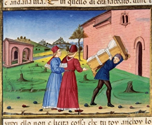 The Pharisees told the man not to transport the bed on the S The Pharisees told the man not to transport the bed on the S