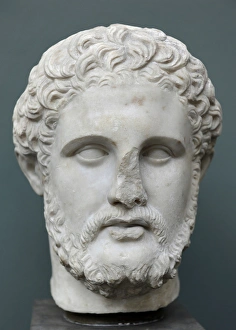 Philip II of Macedon (382-336 BC). Bust. Marble Philip II of Macedon (382-336 BC). Bust. Marble