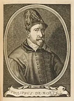 Austrian Music History Prints: Philippe De Monte