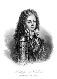 French Soldier Statesman Prints: Philippe De Vendome
