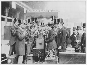 Victorian Era Inventions Prints: Phonograph Exhibited