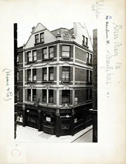 Photograph of Green Man PH, Marylebone, London Photograph of Green Man PH, Marylebone, London