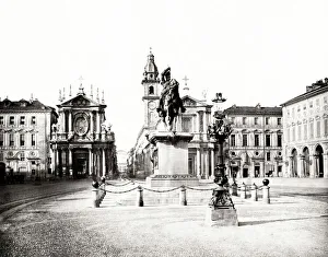 Piazza San Carlo, Torino, Turin, Italy Piazza San Carlo, Torino, Turin, Italy