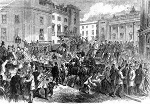 Piccadilly Circus on the morning of Derby Day, 1866 Piccadilly Circus on the morning of Derby Day, 1866