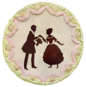 A Courtship Cake Print 1935