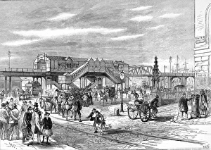 Pier Head Station, Liverpool Docks, 1893 Pier Head Station, Liverpool Docks, 1893