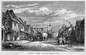 Pinner, Middlesex: Main Street Print circa 1900