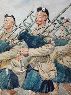 Pipers of the 1/9th (Glasgow Highlanders) Pipers of the 1/9th (Glasgow Highlanders)