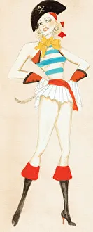 Pirate Girl - Murrays Cabaret Club costume design Pirate Girl - Murrays Cabaret Club costume design
