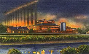 Pittsburgh, Pennsylvania, USA - One of the many steel mills Pittsburgh, Pennsylvania, USA - One of the many steel mills