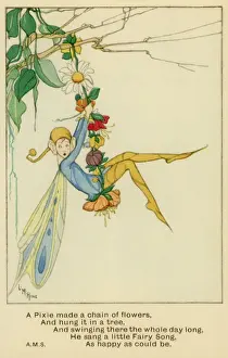 Delicate Fairy Print circa 1922