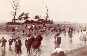 Blackheath Paddling Print
