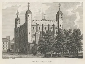 England Prints: The White Tower Print (London)