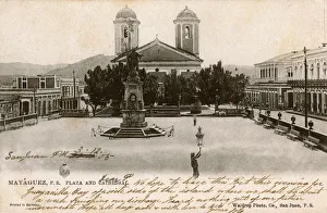 Plaza Colon and Cathedral, Mayaguez, Puerto Rico Plaza Colon and Cathedral, Mayaguez, Puerto Rico