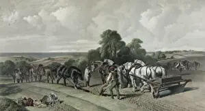 Farm Equipment Prints: Ploughing