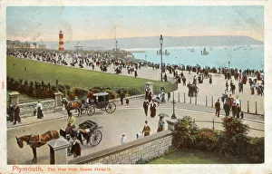 Plymouth - The Hoe viewed from the Grand Hotel Plymouth - The Hoe viewed from the Grand Hotel