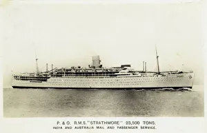 P&O RMS Strathmore - India and Australia Mail Service P&O RMS Strathmore - India and Australia Mail Service