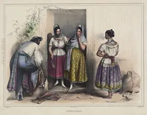 Mexican Culture Prints: Poblanas
