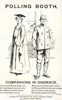 Suffragette Movement Prints: Polling Booth
