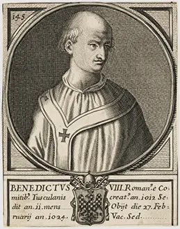 Catholic Church History Prints: Pope Benedictus IX