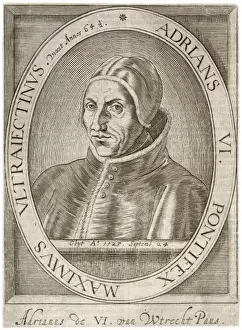 Pope Hadrianus VI Print: The Only Dutch Pope