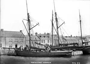 Portaferry Harbour Print - Early 1900s Northern Ireland