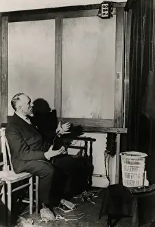 Harry Price Investigation Prints: A portion of the electrical device for controlling mediums
