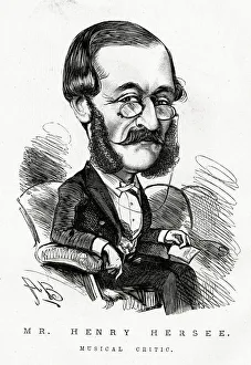 Portrait, Mr Henry Hersee, Musical Critic Portrait, Mr Henry Hersee, Musical Critic
