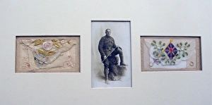 Portrait photograph of a soldier of the Yorkshire Regiment Portrait photograph of a soldier of the Yorkshire Regiment