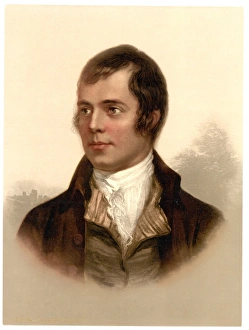 Portrait of Robert Burns, Ayr, Scotland Portrait of Robert Burns, Ayr, Scotland