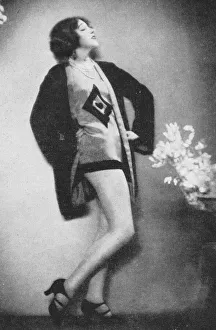 A portrait of the Viennese dancer Maria Asti appearing A portrait of the Viennese dancer Maria Asti appearing