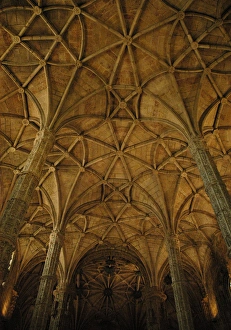 Portugal. Belem. Lisbon. Jeronimos Monastery. Interior Portugal. Belem. Lisbon. Jeronimos Monastery. Interior
