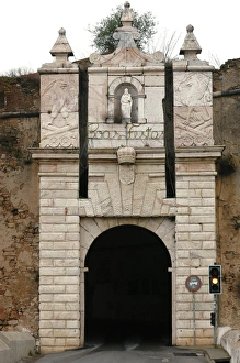 Portugal. Estremoz. Porta dos Currais. Built in 1670 by Anto Portugal. Estremoz. Porta dos Currais. Built in 1670 by Anto