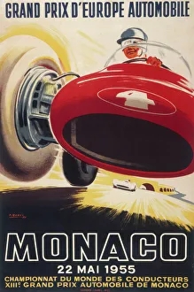Poster for the 13th Monaco Grand Prix Poster for the 13th Monaco Grand Prix