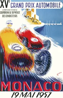 Poster for the 15th Monaco Grand Prix Poster for the 15th Monaco Grand Prix