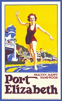 Poster advertising Port Elizabeth, South Africa Poster advertising Port Elizabeth, South Africa