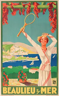Poster, Beaulieu sur Mer, French Riviera Poster, Beaulieu sur Mer, French Riviera