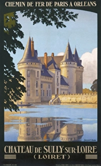 Poster for the Chateau de Sully sur Loire Poster for the Chateau de Sully sur Loire