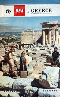 Poster, Fly BEA to Greece Poster, Fly BEA to Greece