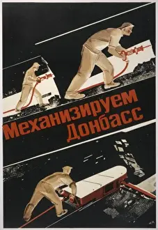 Mechanize We Shall Mechanise the Donbas Print